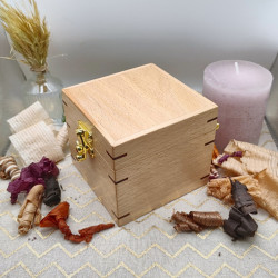 Boite à montre "Rustique" - Hêtre et Padouk