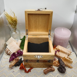 Boite à montre "Luxe" - Châtaignier, Grignon, Ebène, Padouk et Erable