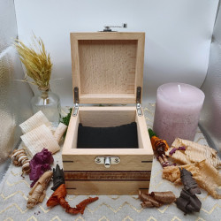 Boite à montre "Luxe" - Hêtre, Bubinga, Amarante et Erable