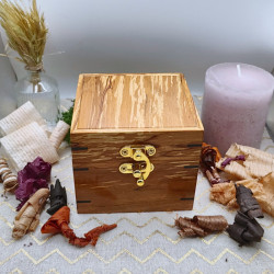 Boite à montre "Luxe" - Aulne échauffé et Ebène du Gabon