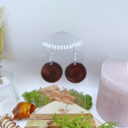 Boucles rondes - Narra mauve