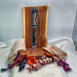 Stylo bille Prestige aux couleurs de Serpentard | Zaksuo's Workshop