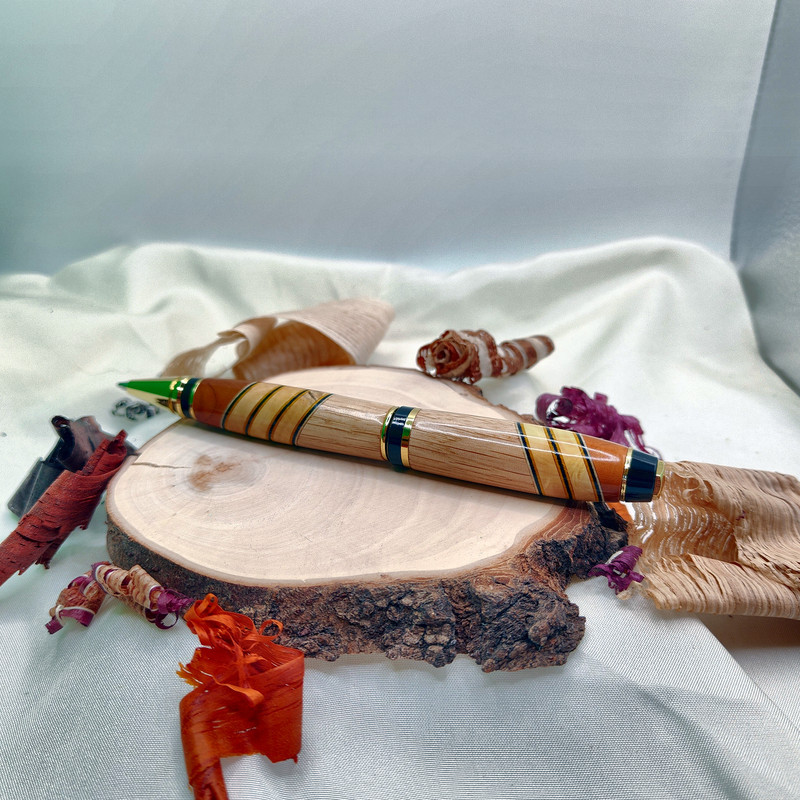 Stylo bille "Prestige" aux couleurs de Poufsouffle | Zaksuo's Workshop