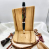Stylo bille Audace – Loupe de peuplier et résine | Zaksuo's Workshop