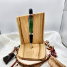 Stylo bille Audace – Loupe de peuplier et résine | Zaksuo's Workshop