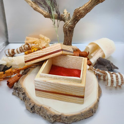 Petite boite en Frêne et Padouk