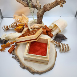 Petite boite en Frêne et Padouk